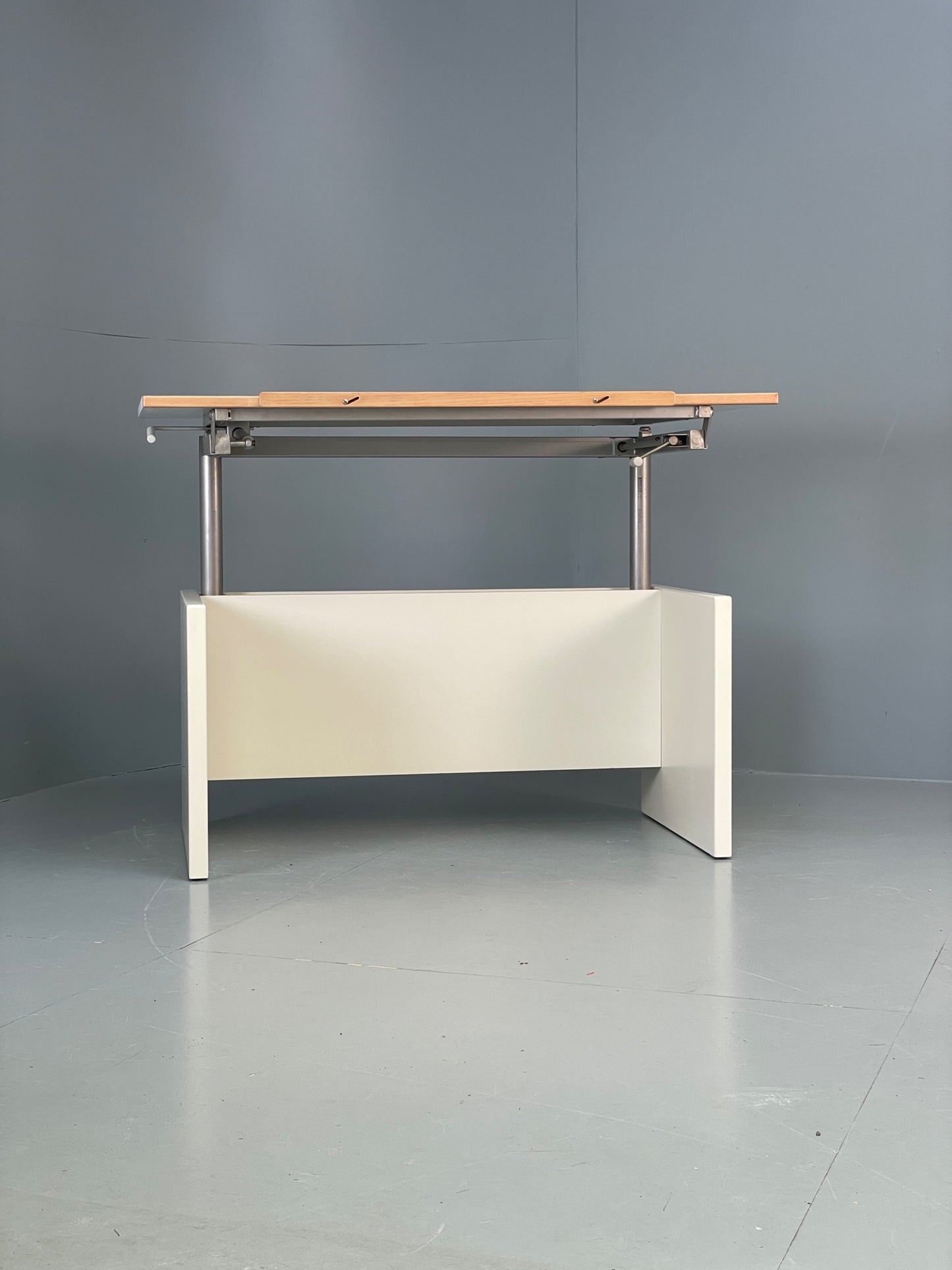 Vintage Hülsta Drawing Desk Architect Height Adjustable Tilting Retro EB12282