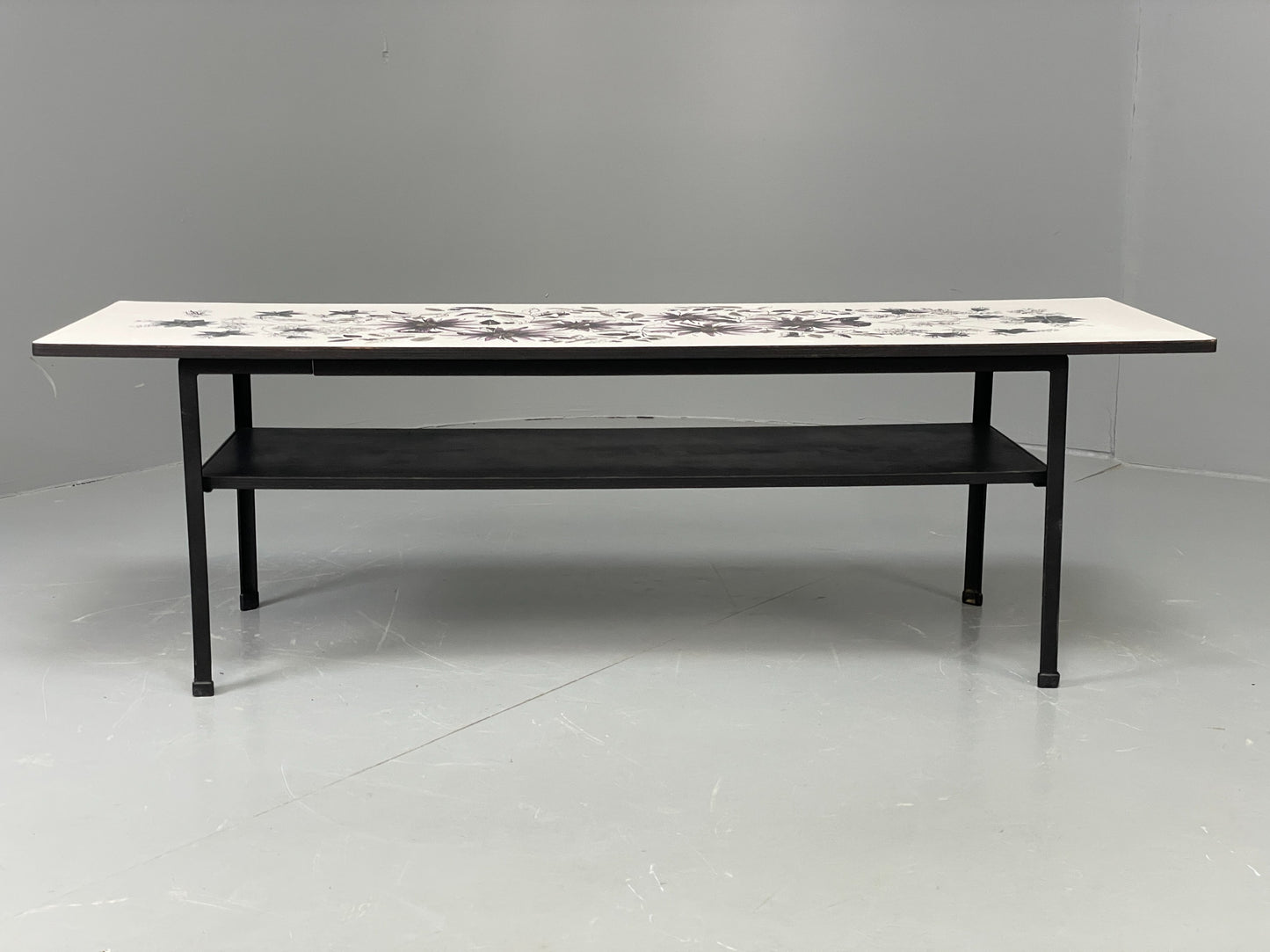 Vintage Habitat Coffee Table 1960s John Piper Design Floral Retro EB12083