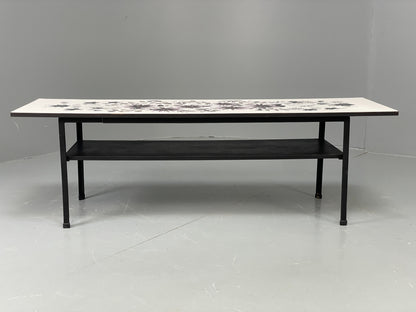 Vintage Habitat Coffee Table 1960s John Piper Design Floral Retro EB12083