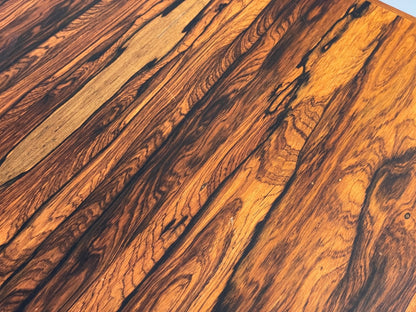 Vintage Danish Coffee Table - 1960s Mid Century Shaped Solid Legs EB11182 MWOO8