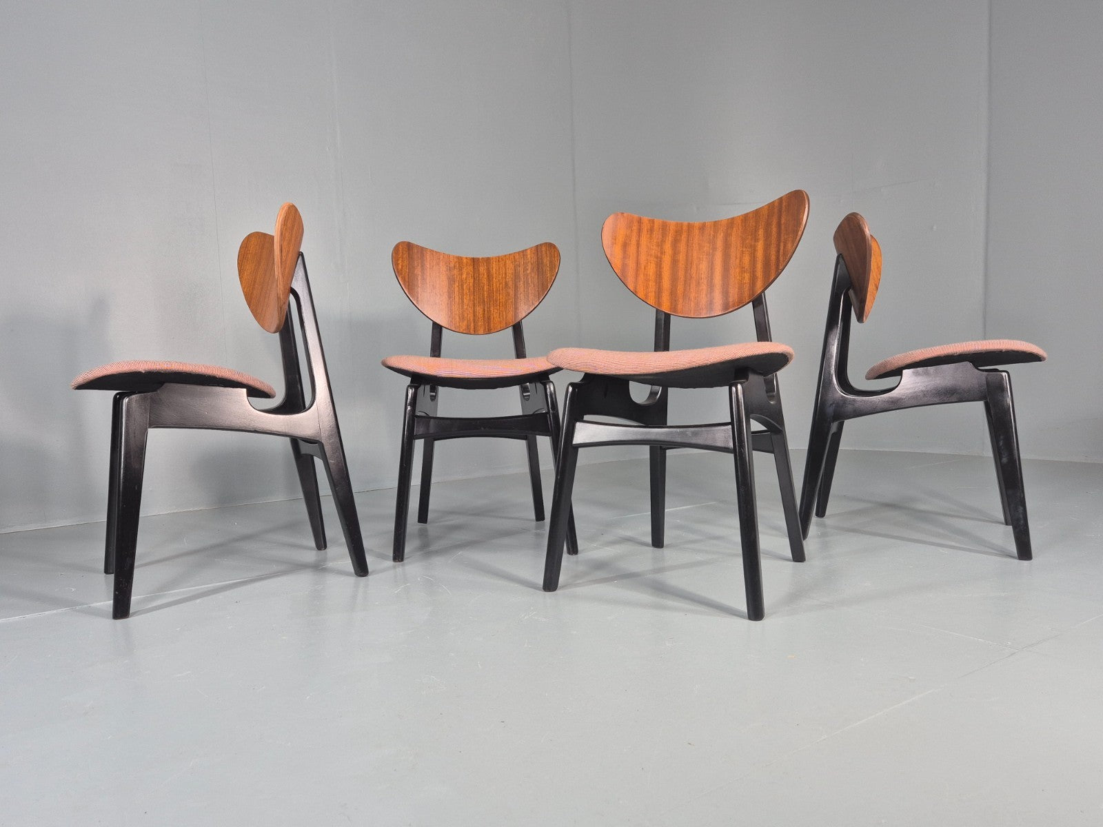 4 Librenza G Plan Dining Chairs New Upholstery 1950s Retro MCM EB11821 MDIN13