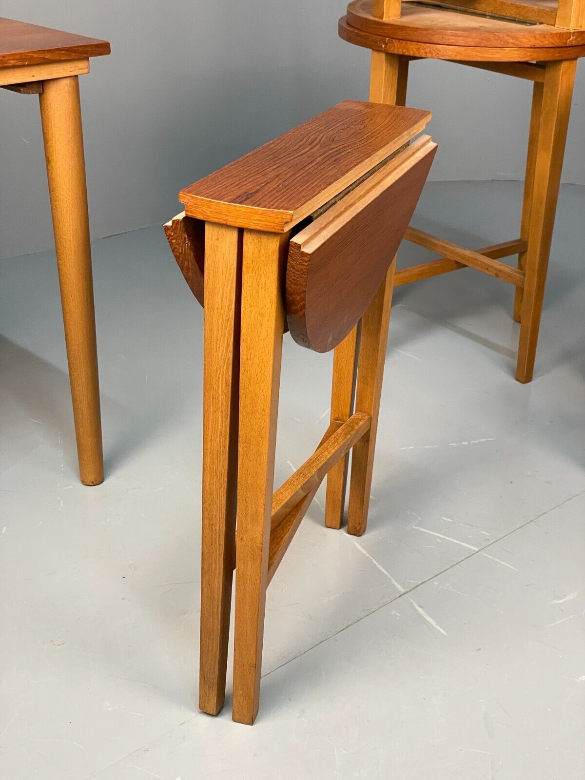 Midcentury Teak Nesting Tables Designed By Poul Hundevad EB8416 MWOO - UKDK FURNITURE