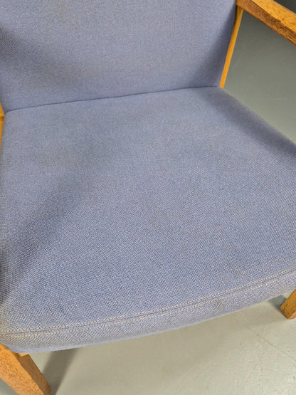 Vinrtage Danish Oak Framed Lounge Chair by Soro Stolefabrik 1990s EB9053 MNOR - UKDK FURNITURE