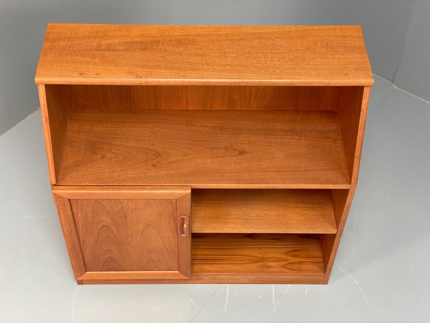 Vintage Teak Shelving Unit By G Plan Angled Cabinet Retro EB11853 MWOO5