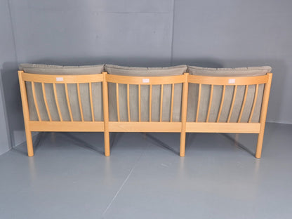 Vintage Three Seater Sofa 1980s Danish Nielaus Jeki Retro MCM EB11348 M3SS17