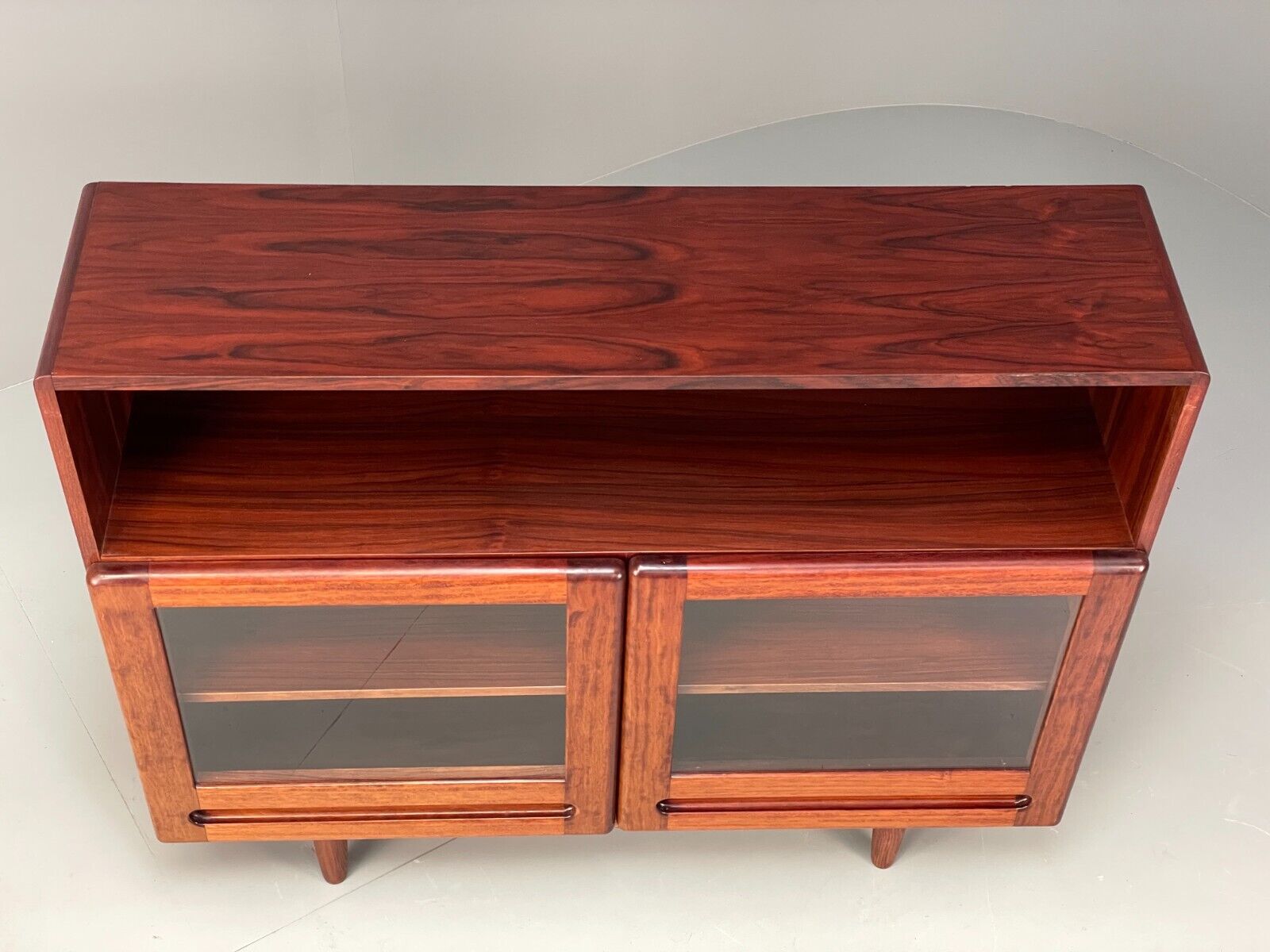 Vintage Danish Display Cabinet Retro 1980s EB6845 MWOO - UKDK FURNITURE