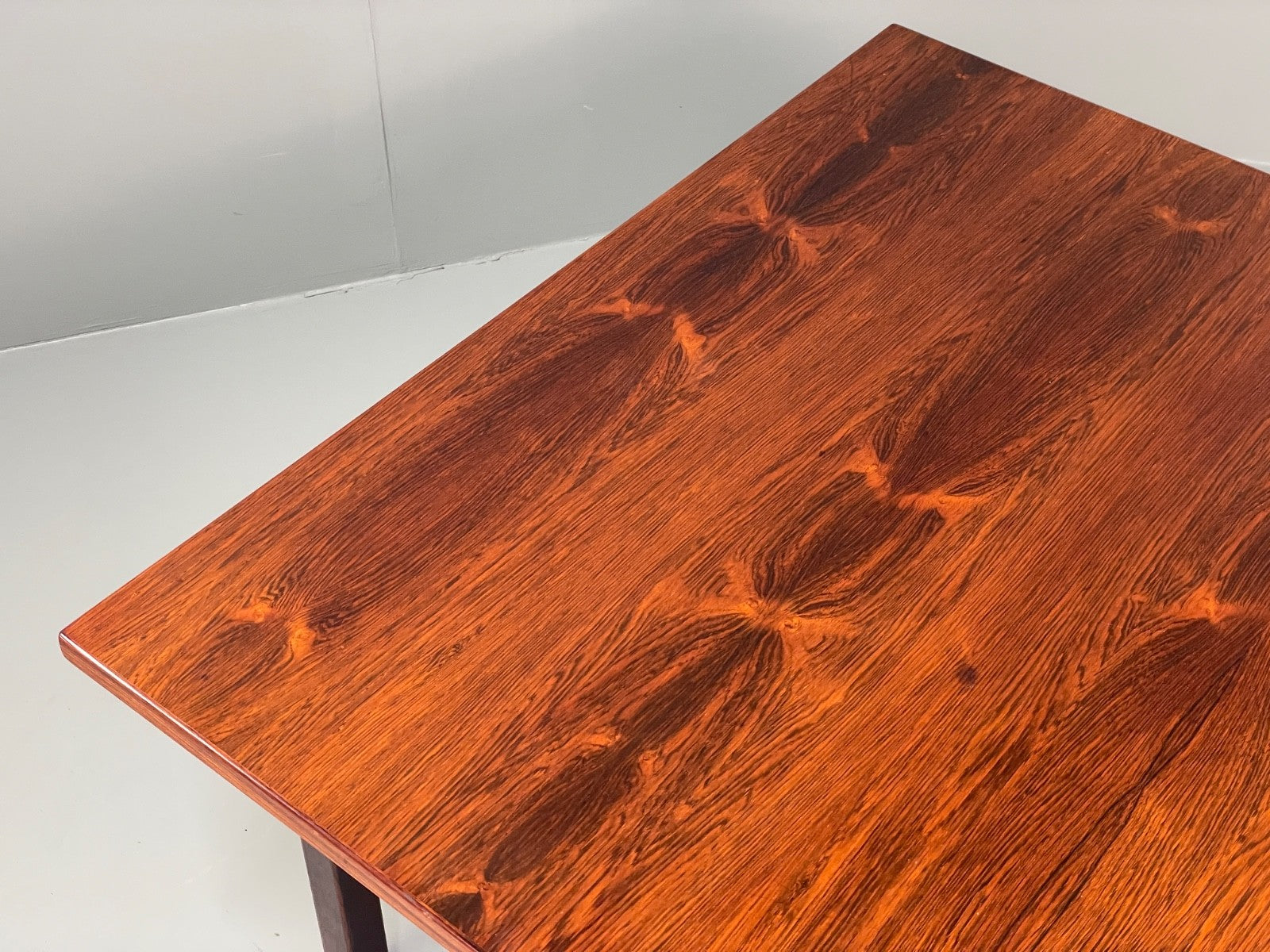 Vintage Square Coffee Table 1960s Swedish Mid Century Removable Leg EB11239 MWOO4