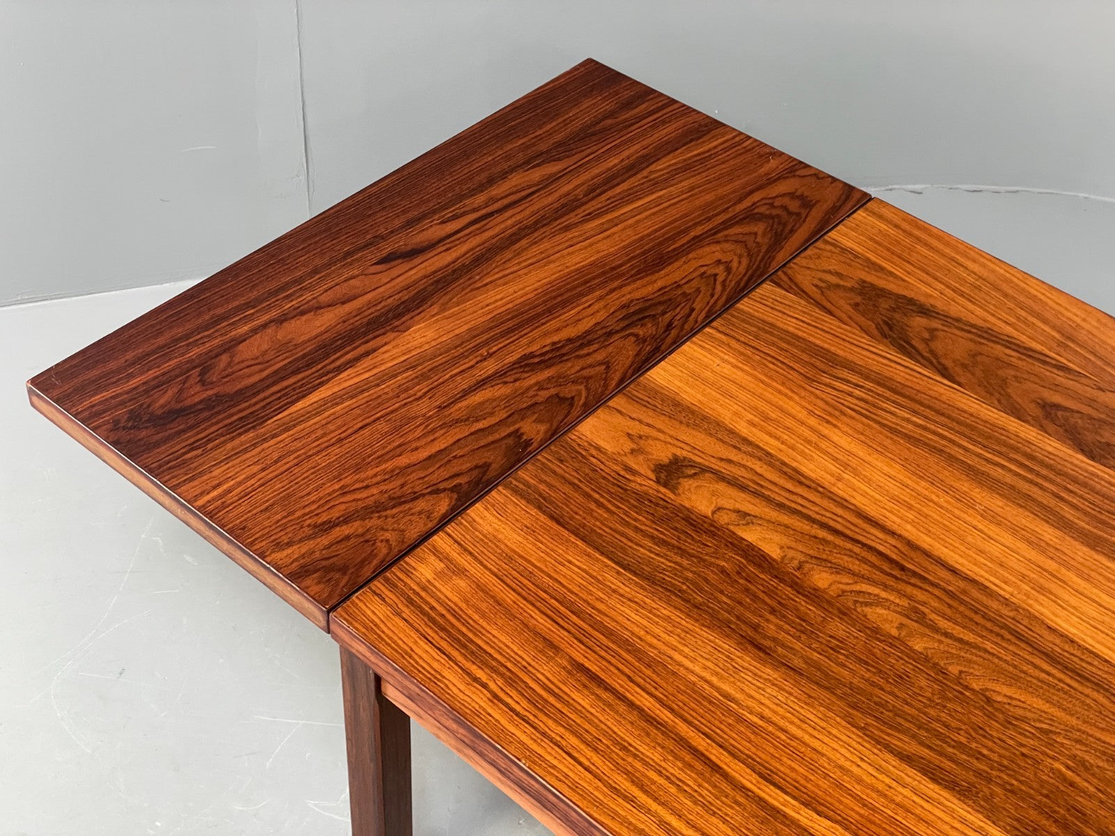 Vintage Danish Coffee Table Square Drop Leaf Extending Gansø Mobler EB10676 MWOO5