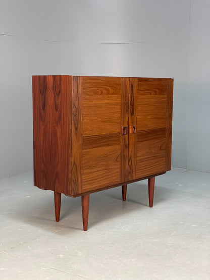 Vintage Danish Small Cabinet Adjustable Shelving Retro Mid Century EB9104 MWOO - UKDK FURNITURE
