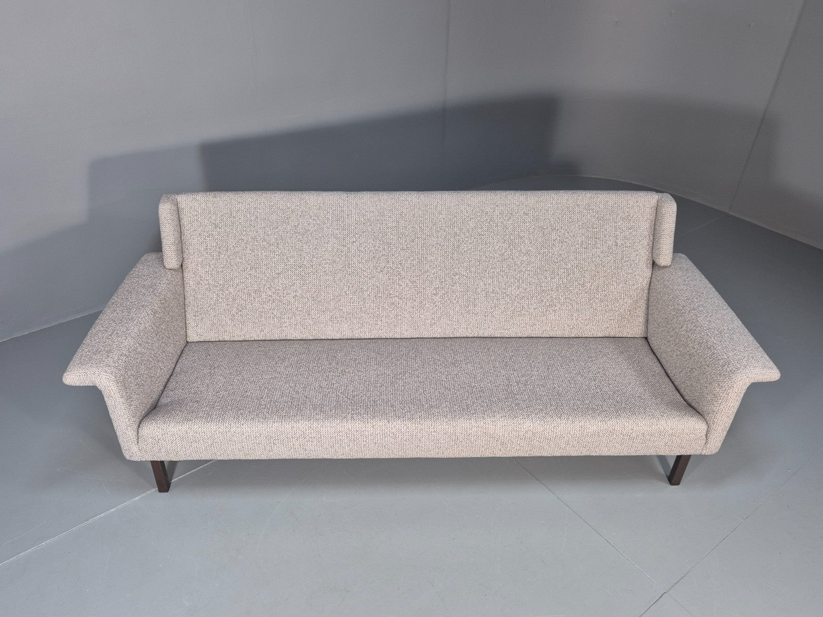 Fritz Hansen Three Seater Sofa by Arne Vodder New Upholstery MCM EB10970 M3SS6