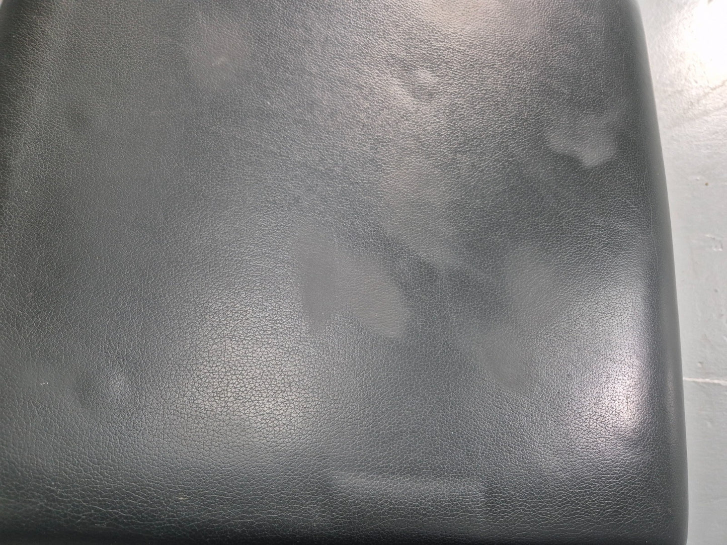 6 Leather Stacking Chairs Brunner Linos Dark Green Chrome Modern EB11736 MSTA16