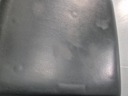 6 Leather Stacking Chairs Brunner Linos Dark Green Chrome Modern EB11736 MSTA16