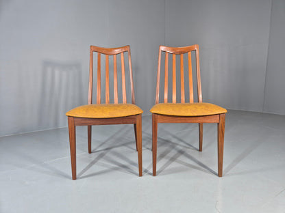 2 Vintage G Plan Dining Chairs 1970s Retro Teak Fresco Range MCM EB11741 MDIN4