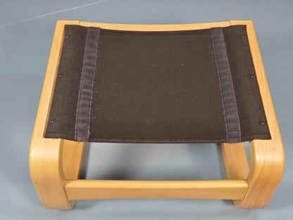 Vintage Danish Skippers Apollo Range Footstool Tan Leather Retro EB9783 MFOO - UKDK FURNITURE