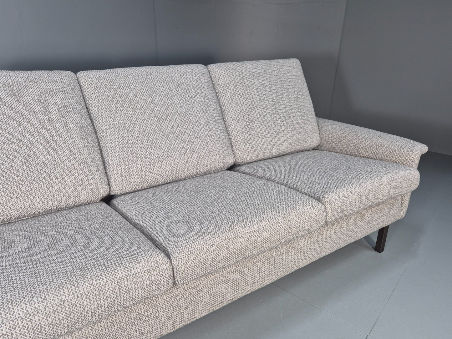 Fritz Hansen Three Seater Sofa by Arne Vodder New Upholstery MCM EB10970 M3SS2