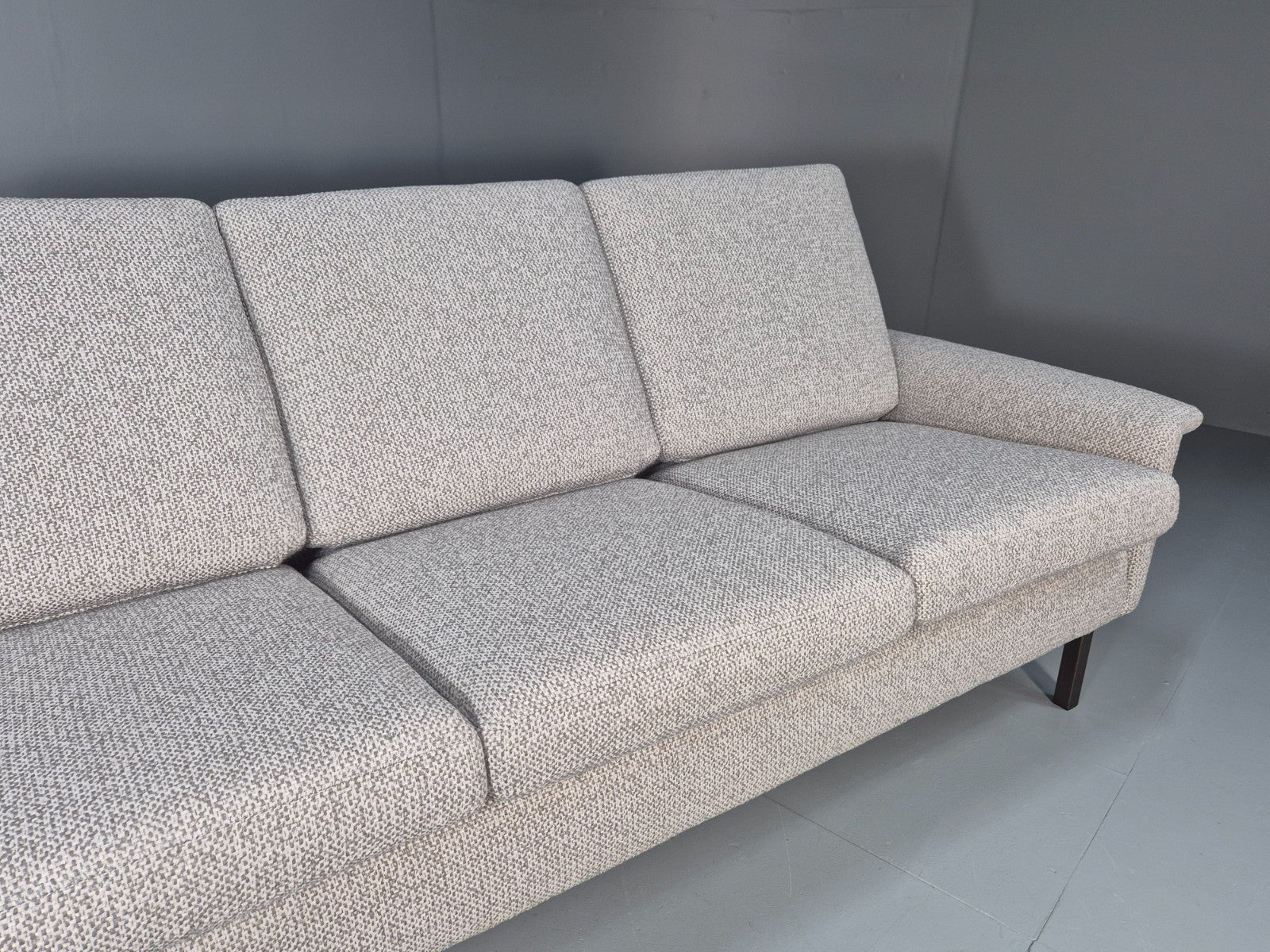 Fritz Hansen Three Seater Sofa by Arne Vodder New Upholstery MCM EB10970 M3SS2
