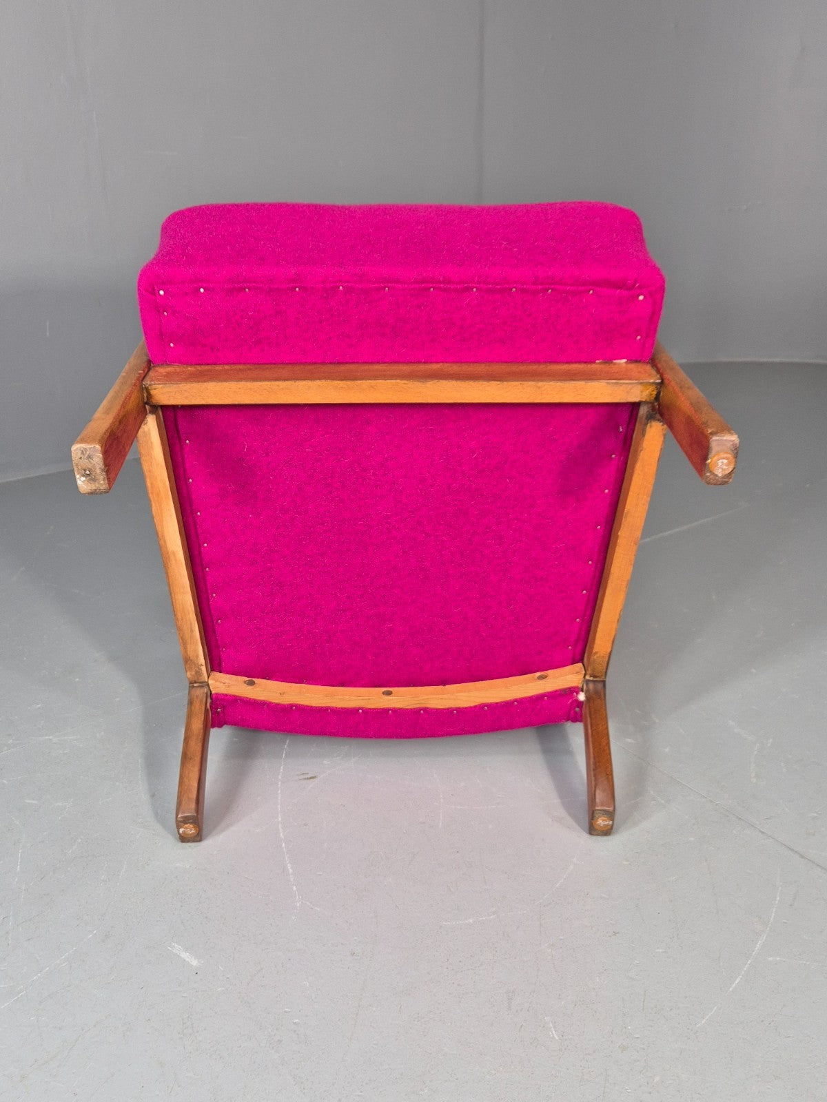 Vintage Mid Century Lounge Chair 1950s Swedish New Upholstery   EB11776 MNOR12