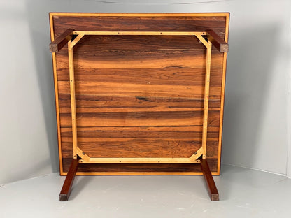 Vintage Square Coffee Table 1960s Swedish Mid Century Removable Leg EB11239 MWOO21