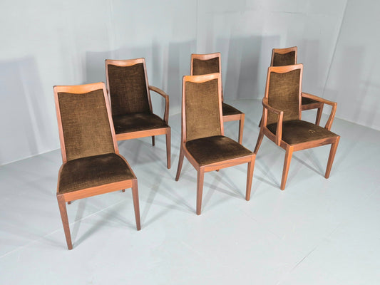 6 Vintage G Plan Teak Dining Chairs 1970s Mid Century Retro  EB11893 MDIN0