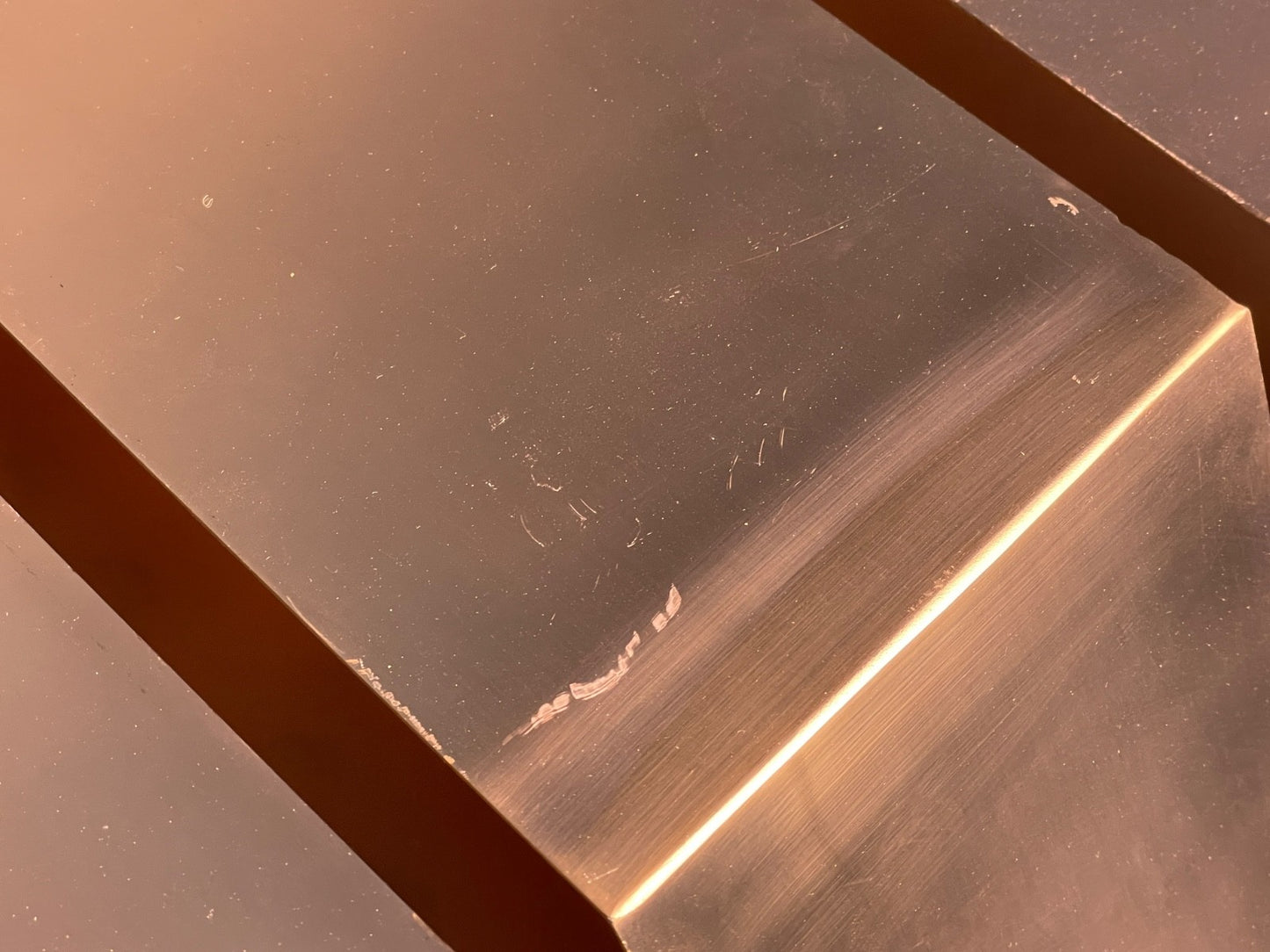 Hexagonal Wall Shelving Rose Gold Modern Metal EB10592 MWOO12