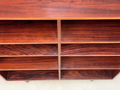 Vintage Danish Shelving Unit Retro Adjustable Storage Darkwood EB9103 MWOO - UKDK FURNITURE