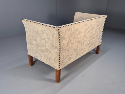 Vintage Danish 2 Seat Sofa Small Boxy 1950s Retro EB9560 M2SS - UKDK FURNITURE