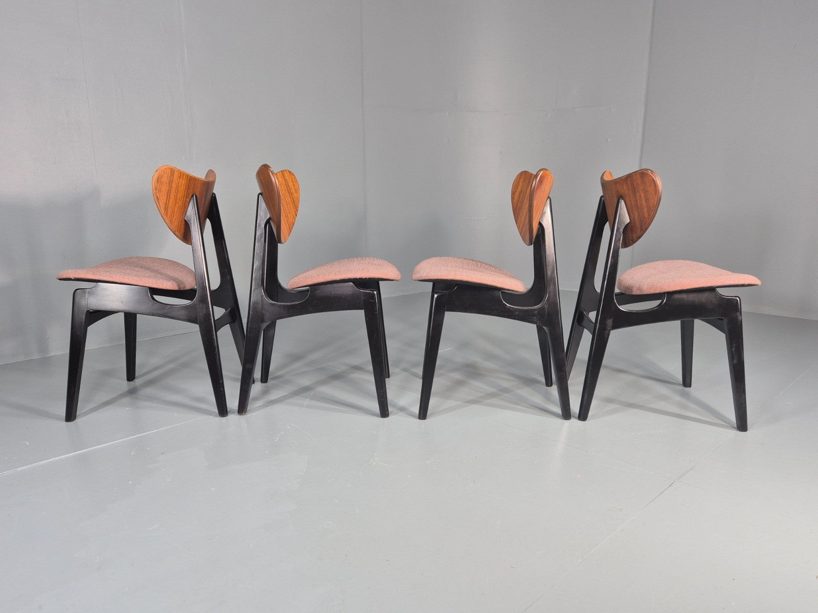 4 Librenza G Plan Dining Chairs New Upholstery 1950s Retro MCM EB11821 MDIN7