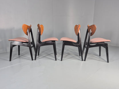 4 Librenza G Plan Dining Chairs New Upholstery 1950s Retro MCM EB11821 MDIN7