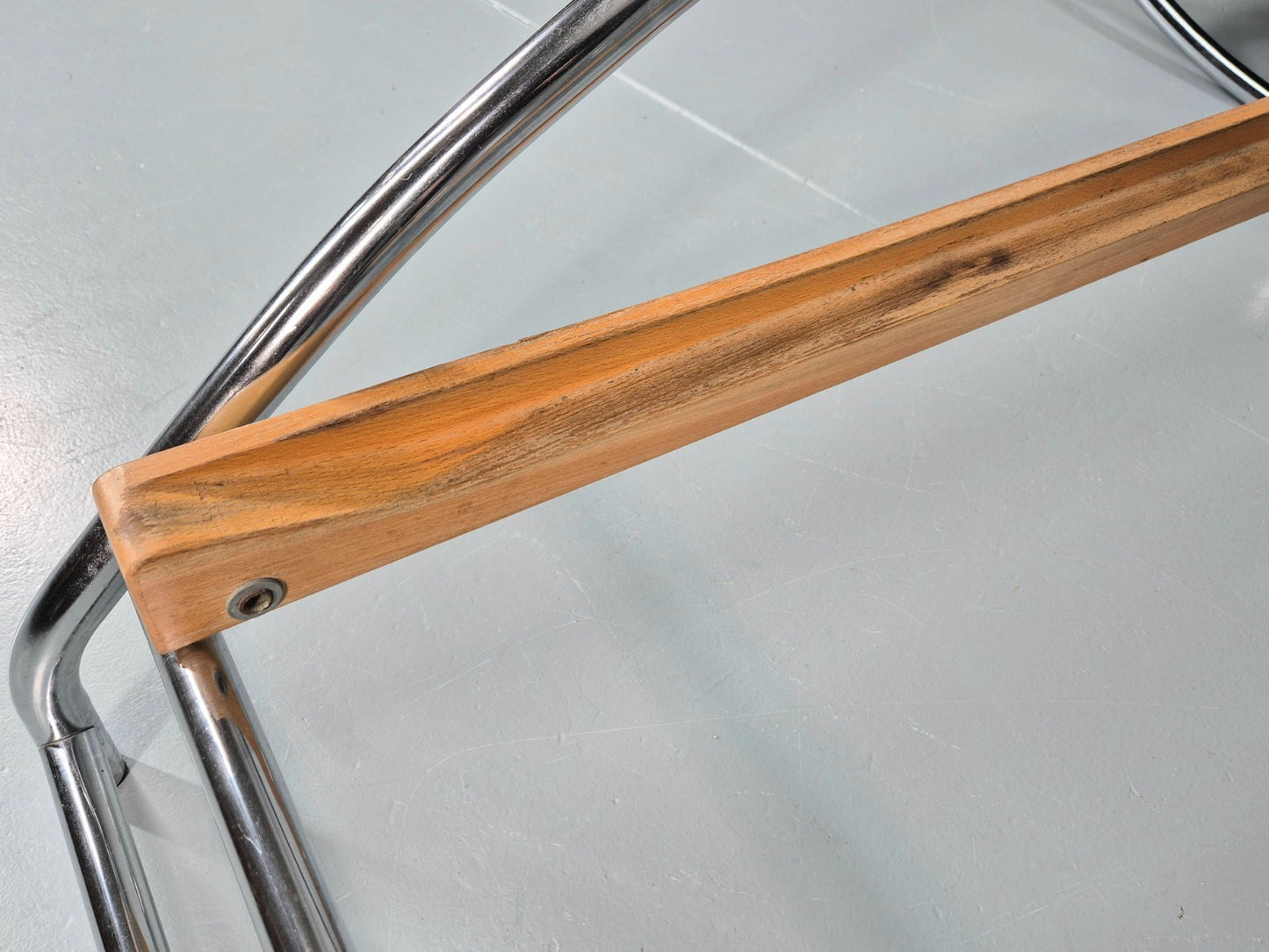 Vintage Bauhaus Style Chaise Longue Ahlberg for Swecco 1980s Retro  EB11112 M4SS5