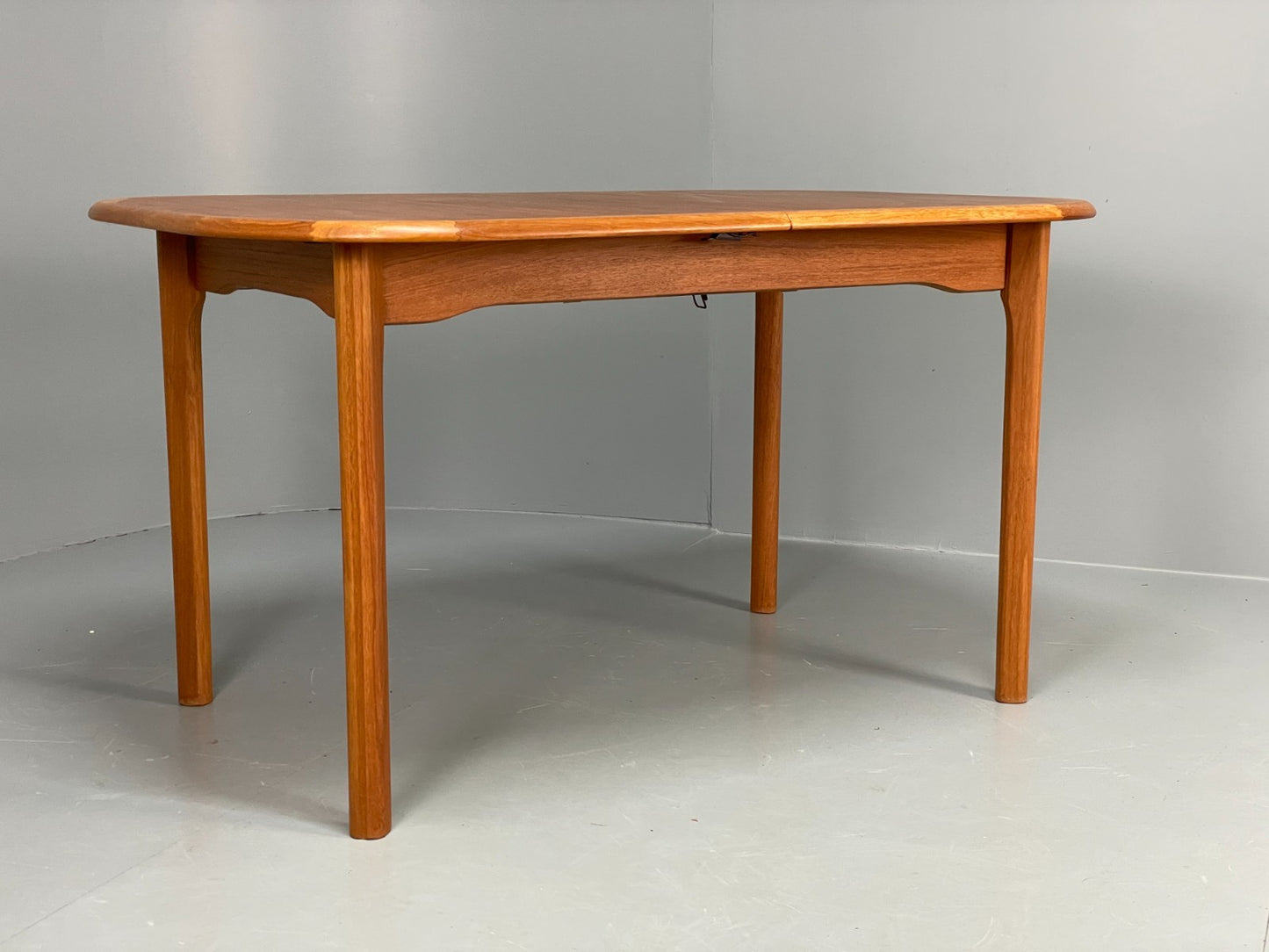 Vintage Teak Dining Table Danish Extending 1970s Ansager Møbler EB11551 MWOO22
