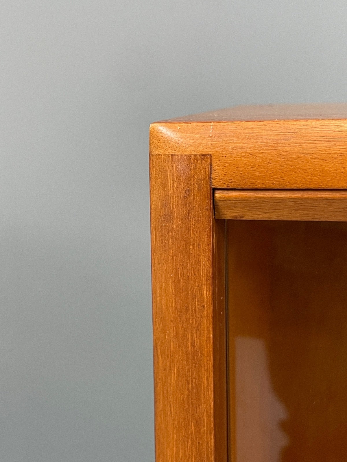 Vintage Teak Glazed Bookcase By H.Gibbs 1960s Shelving Retro  EB10968 MWOO8