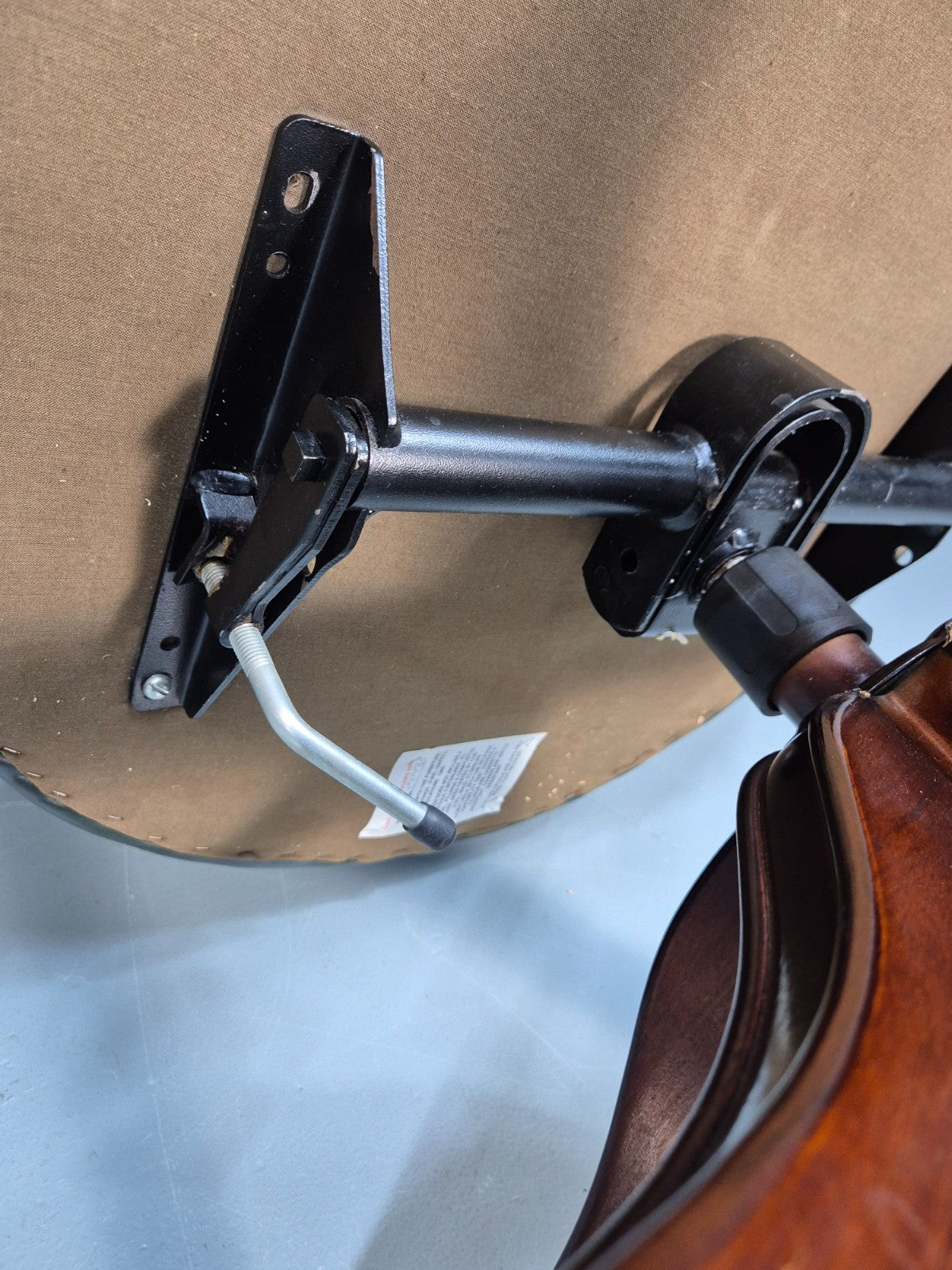 Captains Office Chair Green Leather Swivel and Tilt 1980s Retro EB10611 MSWI13