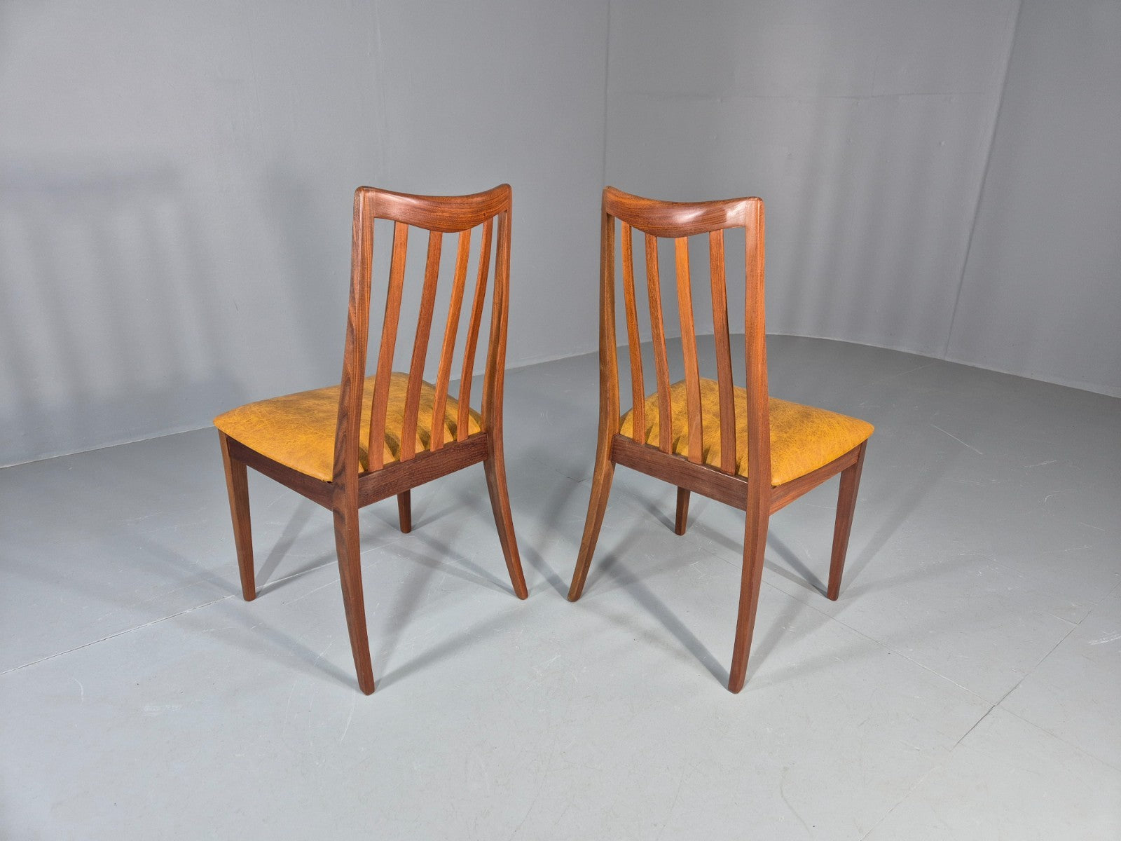 2 Vintage G Plan Dining Chairs 1970s Retro Teak Fresco Range MCM EB11741 MDIN6