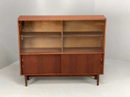 Vintage 1960s Glazed Cabinet Mid Century Beaver & Tapley Bookcase EB11536 MWOO0
