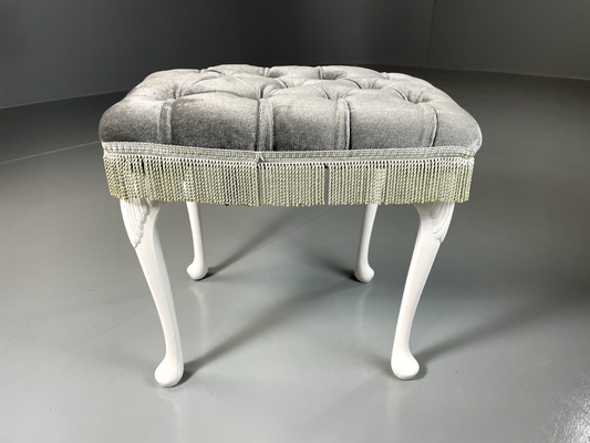 Vintage Bedroom Stool Kitsch 1980s Retro EB5708 VWOO1