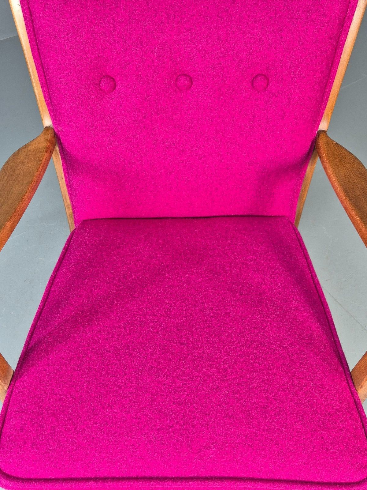 Vintage Mid Century Lounge Chair 1950s Swedish New Upholstery   EB11776 MNOR11