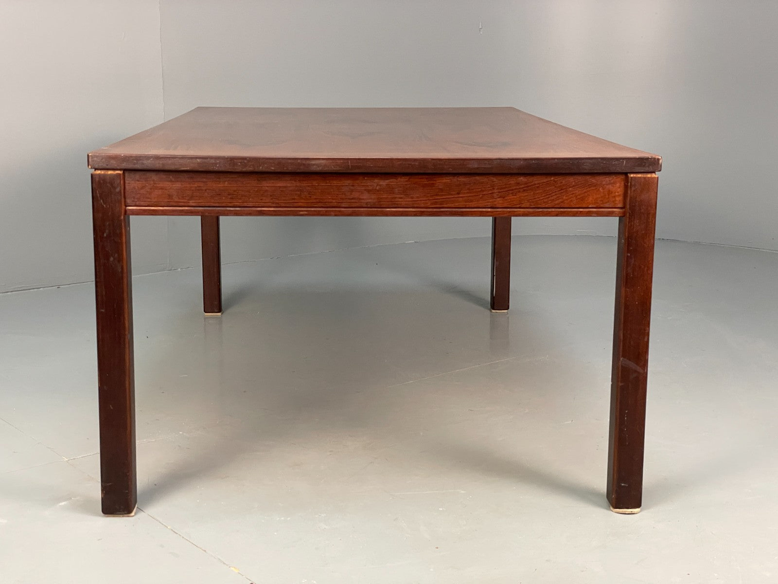 Vintage Rectangular Coffee Table By Heggen Norway Checkerboard EB7155 MWOO6