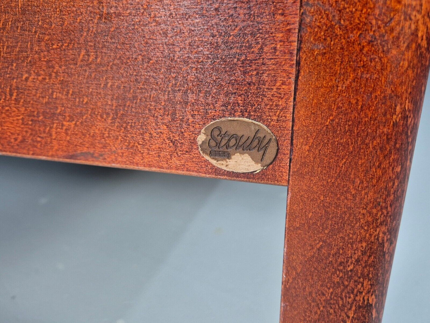 Vintage Danish 2 Seat Sofa Tartan Cotton Wood Frame Stouby 1980s MCM EB8598 M2SS - UKDK FURNITURE