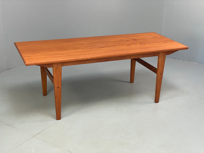 Vintage Danish Teak Coffee Table Retro Mid Century EB9515 MWOO - UKDK FURNITURE
