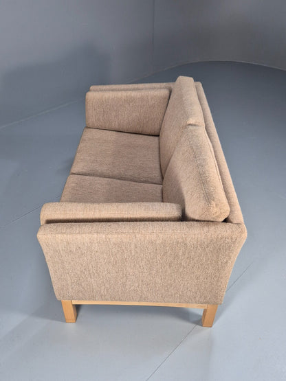 Vintage Danish Mid Century 2 Seat Sofa Beige Wool 1970s EB9668 M2SS - UKDK FURNITURE
