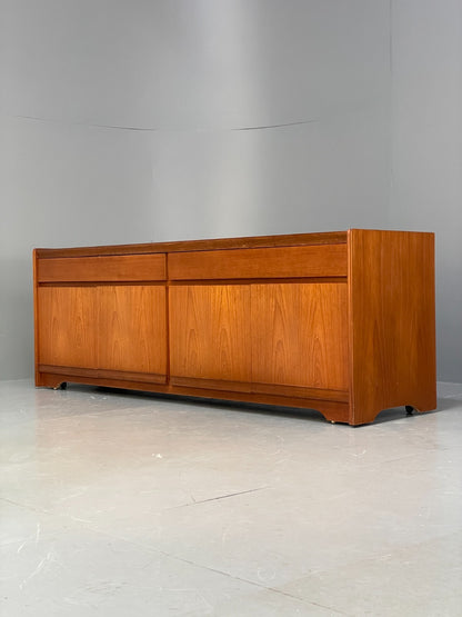 Vintage 1970s Teak Sideboard By William Lawrence Shelving Drawers EB10235 MWOO21