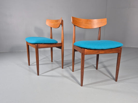 2 G Plan Dining Chairs 1960s Teak New Upholstery Retro Mid Century EB11487 MDIN0