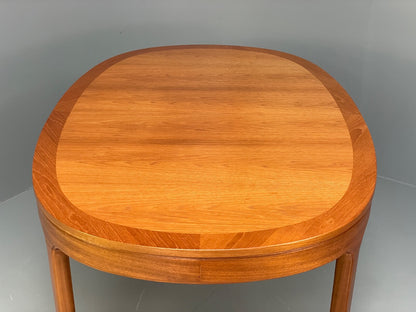 Vintage Nathan Teak Dining Table Extending Retro 1970s EB9827 MWOO - UKDK FURNITURE
