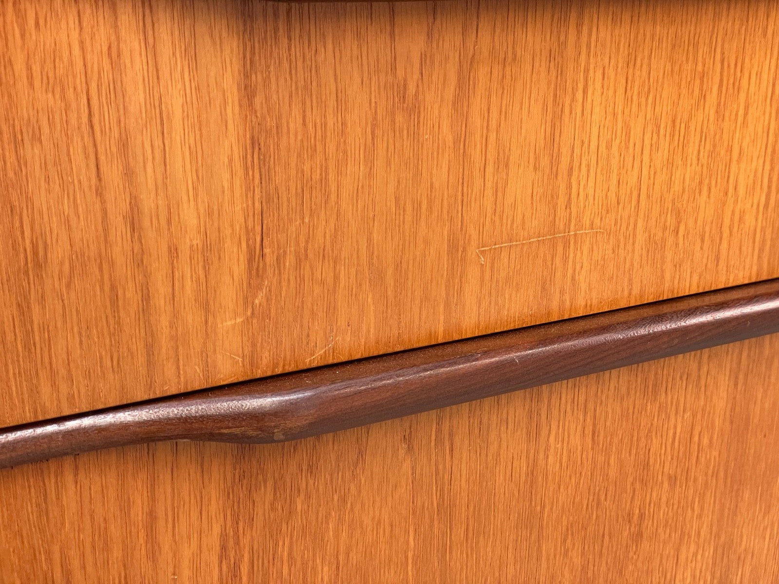 Vintage Teak Media Unit 1970s Retro Drawer EB10010 MWOO - UKDK FURNITURE