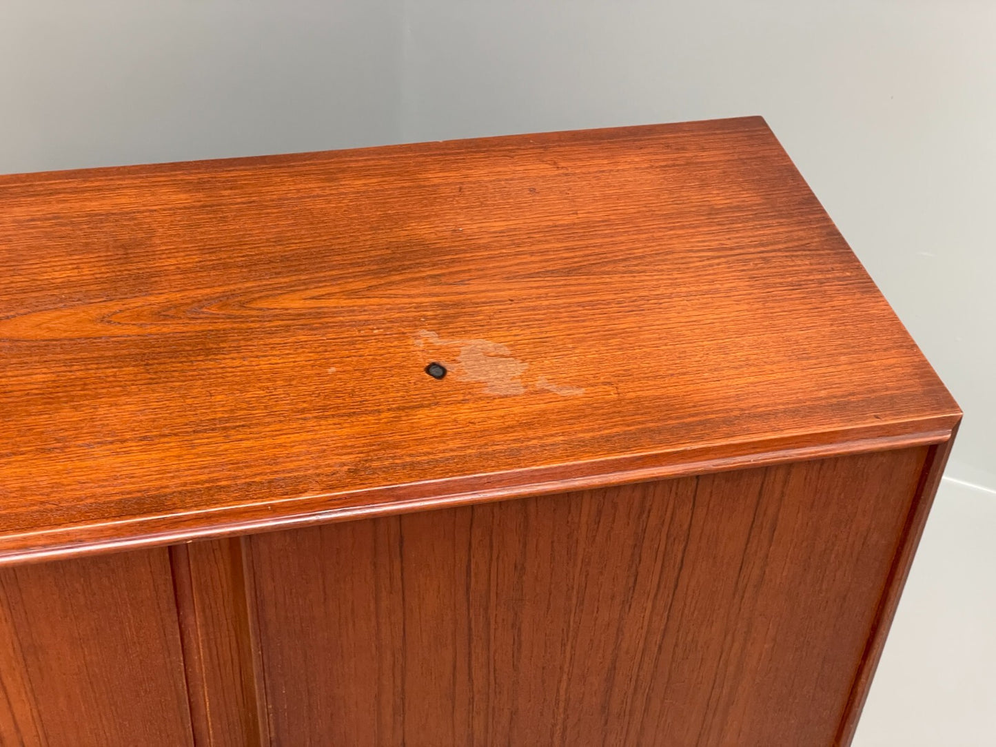 Vintage 1950s Danish Teak Highboard With Shelving Drawers EB8802 MWOO - UKDK FURNITURE