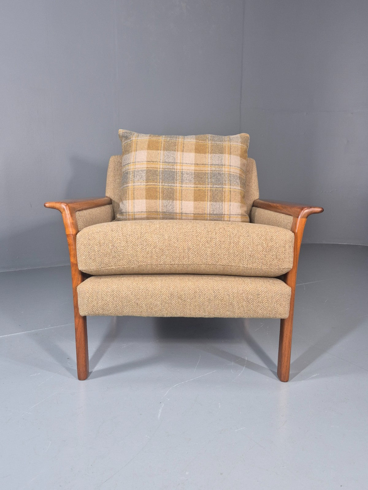 Mid Century Lounge Chair Vintage Broderna Andersson 1960s Swedish EB11133 MNOR4