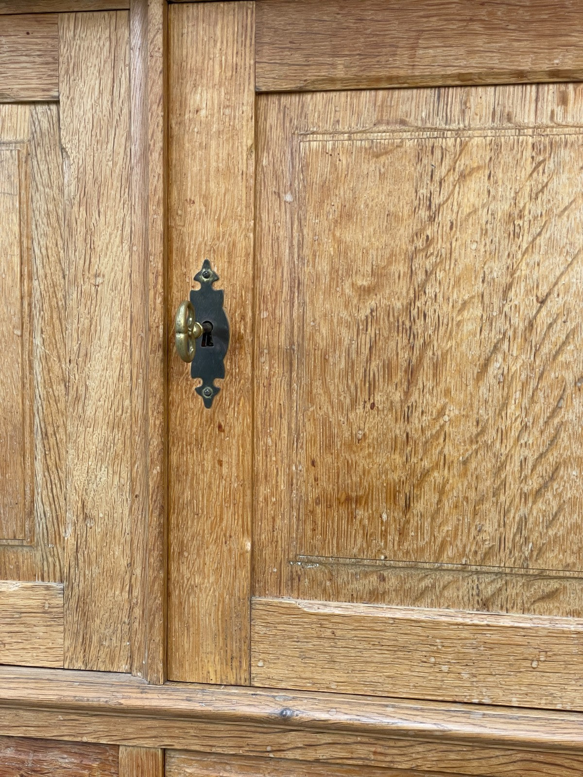 Vintage Solid Oak Sideboard - Henning Kjaernulf Style Danish 1970s EB10826 MWOO9