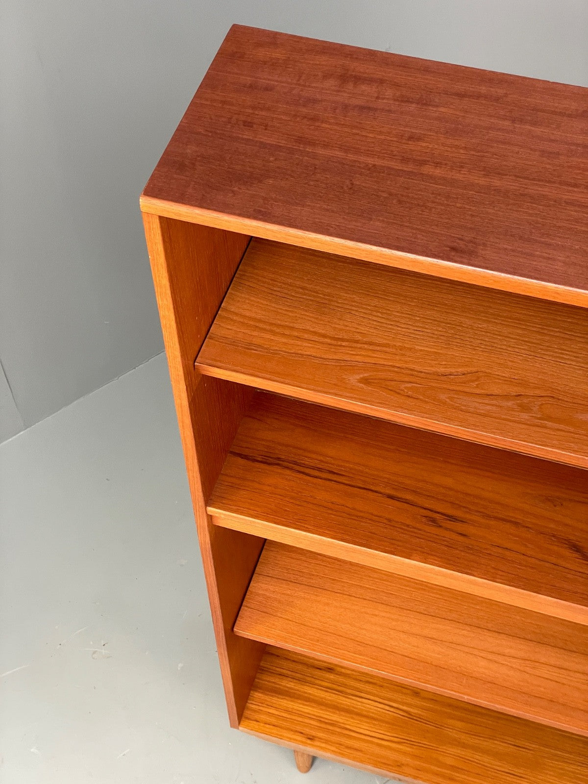 Vintage G-Plan Teak Tall Bookcase Adjustable Retro Shelving Storage EB10000 MWOO - UKDK FURNITURE