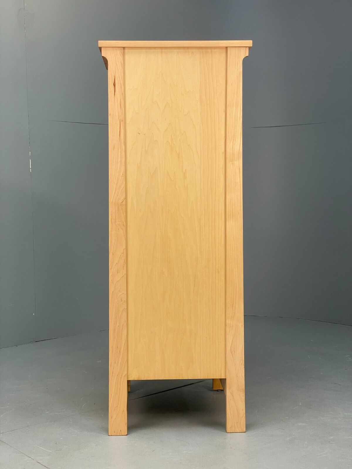 Modern Solid Tallboy Chest Of Drawers Berkeley By Copeland EB9122 MWOO - UKDK FURNITURE