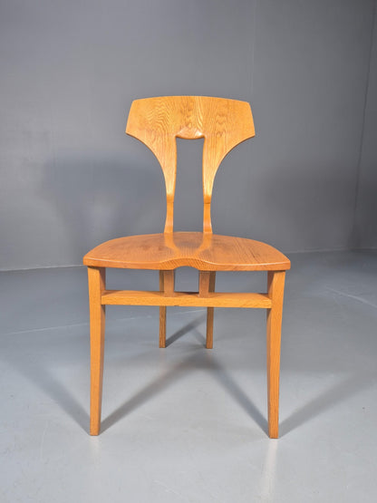 8 Modern Design Dining Chairs Blonde Oak Craftsperson Bespoke Build EB10928 MDIN6